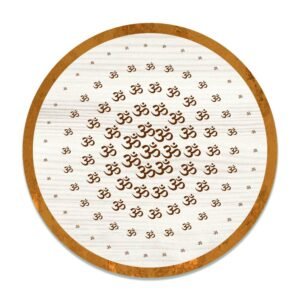 Auspicious Om Frame for Positive Vibes (11.5x11.5inches)