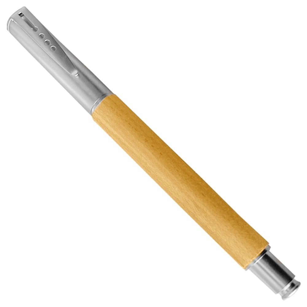 Wooden SilverPen Eco-Friendly Wooden Pen | Unique Smooth Wood Pen For Office Use, Personal Use